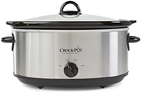 7 Quart Oval Manual Slow Cooker – Stainless Steel - Curated Catalog D9