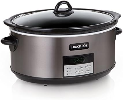 8 Quart Programmable Slow Cooker with Auto Warm - Curated Catalog N8