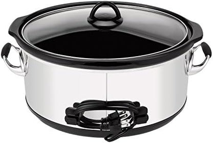 7 Quart Programmable Slow Cooker – Polished Platinum - Curated Catalog F8