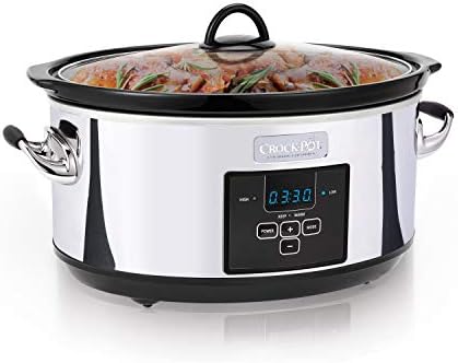 7 Quart Programmable Slow Cooker – Polished Platinum - Curated Catalog I9