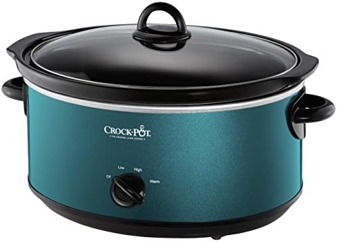 7 Quart Manual Slow Cooker – Turquoise - Curated Catalog D3
