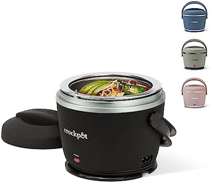 Electric Lunch Box Food Warmer 20oz – Black - Curated Catalog V5