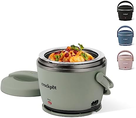 Portable Electric Lunch Box Food Warmer – Green - Curated Catalog O3