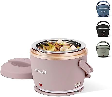 Electric Lunch Box Food Warmer 20oz – Blush Pink - Curated Catalog E3