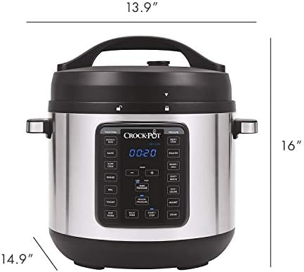 8 Quart Express Crock Multi-Use Pressure Cooker - Curated Catalog B1