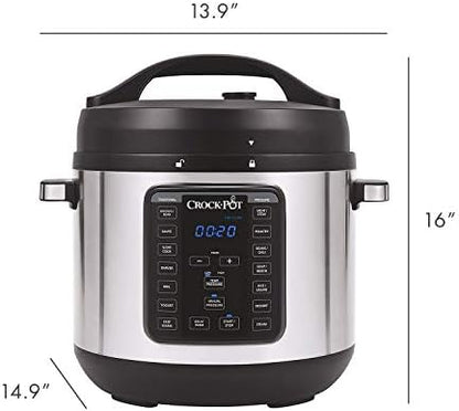 8 Quart Express Crock Multi-Use Pressure Cooker - Curated Catalog B1