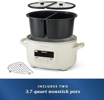 MultiMeal Multicooker with Programmable Slow Cooker - Curated Catalog W8