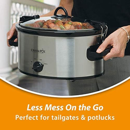 Cook & Carry 6 Quart Portable Slow Cooker - Curated Catalog F7