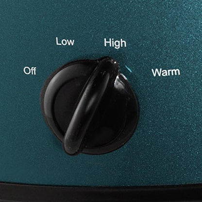 7 Quart Manual Slow Cooker – Turquoise - Curated Catalog D3