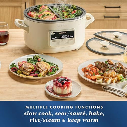 MultiMeal Multicooker with Programmable Slow Cooker - Curated Catalog W8