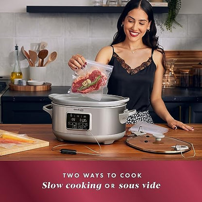 7 Quart Programmable Cook & Carry Slow Cooker - Curated Catalog A5