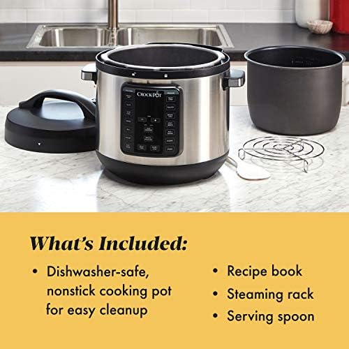 8 Quart Express Crock Multi-Use Pressure Cooker - Curated Catalog B1