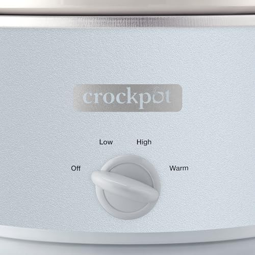 4.5 Quart Manual Slow Cooker – Macaroon Blue - Curated Catalog J5