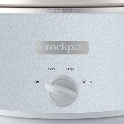 4.5 Quart Manual Slow Cooker – Macaroon Blue - Curated Catalog J5