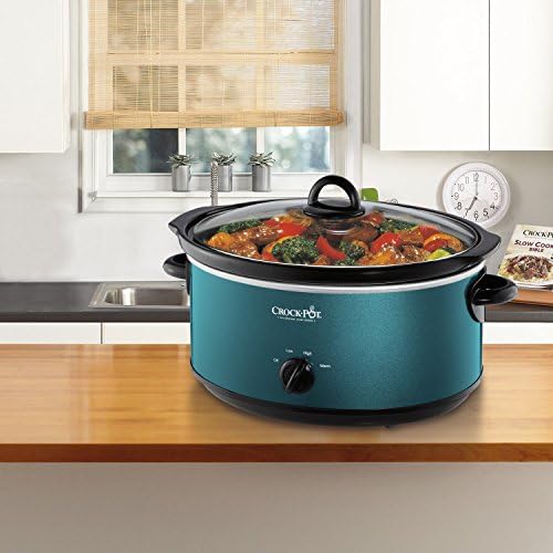 7 Quart Manual Slow Cooker – Turquoise - Curated Catalog E8