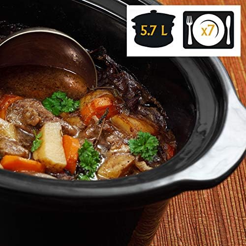 Cook & Carry 6 Quart Portable Slow Cooker - Curated Catalog F7