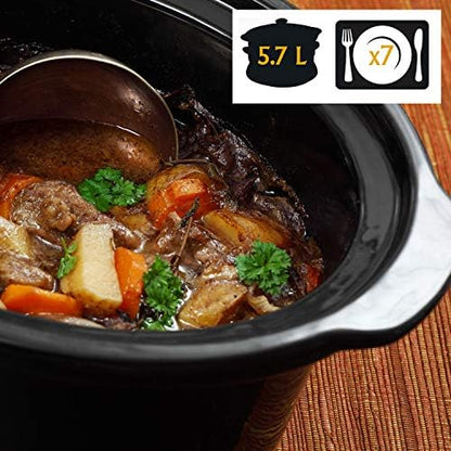 Cook & Carry 6 Quart Portable Slow Cooker - Curated Catalog R8