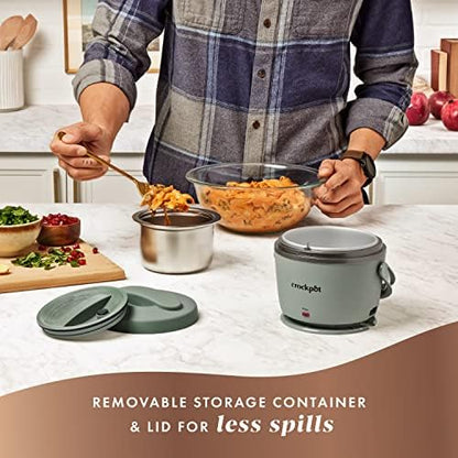 Portable Electric Lunch Box Food Warmer – Green - Curated Catalog P4