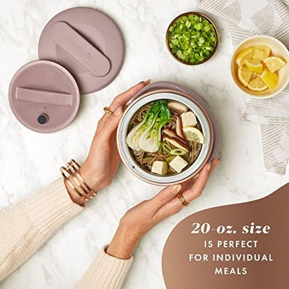 Electric Lunch Box Food Warmer 20oz – Blush Pink - Curated Catalog E3