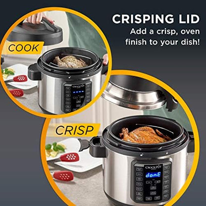 Express Crisp 8 Quart 10-in-1 Pressure Cooker - Curated Catalog H8