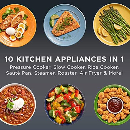 Express Crisp 8 Quart 10-in-1 Pressure Cooker - Curated Catalog H8