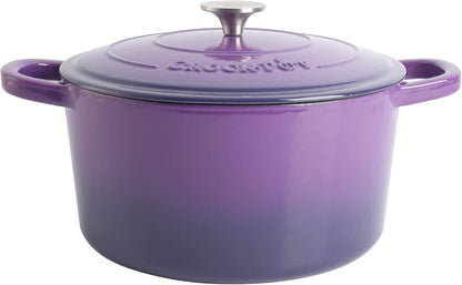3 Quart Enameled Cast Iron Dutch Oven – Aqua - Curated Catalog N4