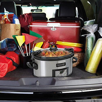 Cook & Carry 6 Quart Programmable Slow Cooker - Curated Catalog X3