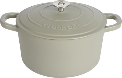 3 Quart Enameled Cast Iron Dutch Oven – Aqua - Curated Catalog N4