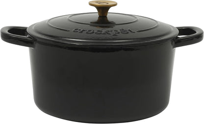 3 Quart Enameled Cast Iron Dutch Oven – Aqua - Curated Catalog N4