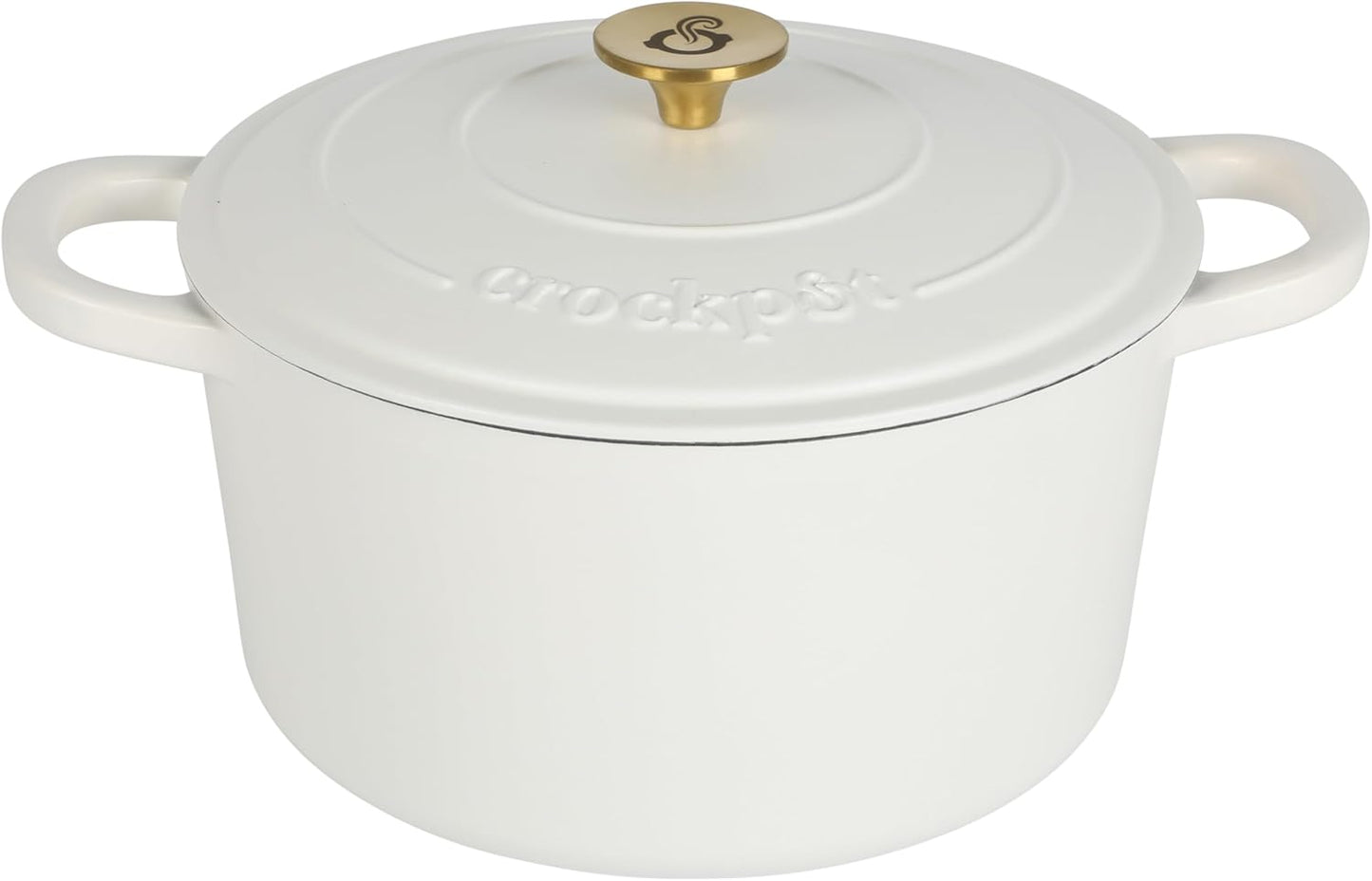 3 Quart Enameled Cast Iron Dutch Oven – Aqua - Curated Catalog N4