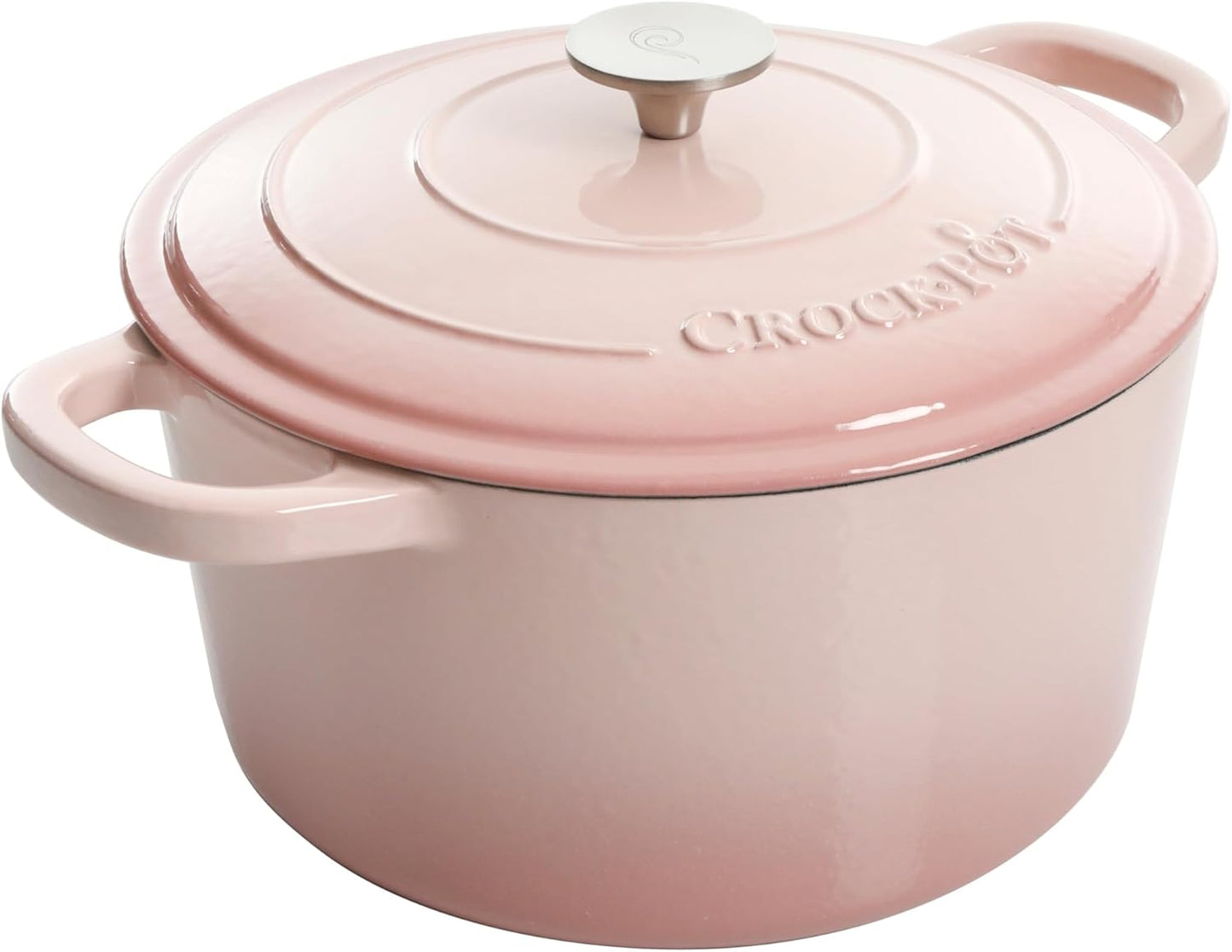 3 Quart Enameled Cast Iron Dutch Oven – Aqua - Curated Catalog N4